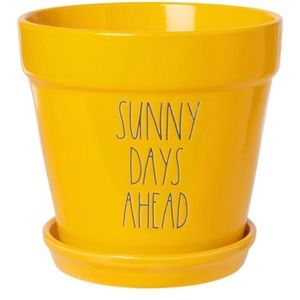 New, Rae Dunn sunny days ahead pot/planter